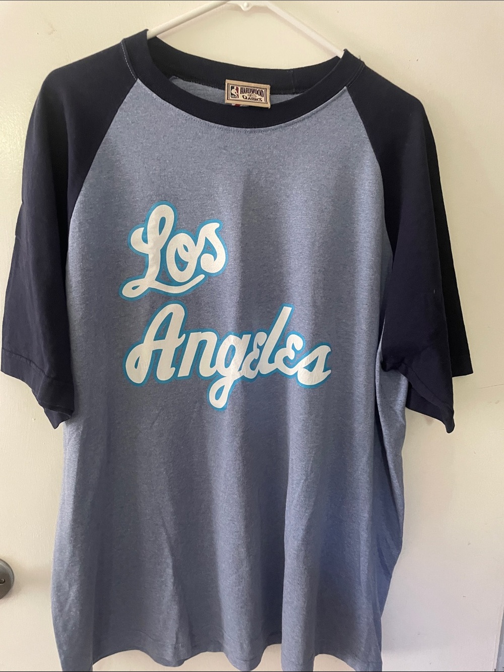 Vintage Los Angeles Short Sleeve Tee - Harvard Classics Blue/Navy 2xl very nice